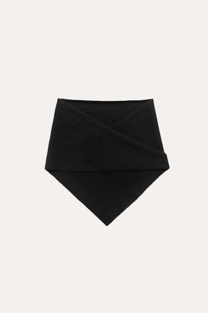 Memoir Cashmere Mini Scarf Jet Black