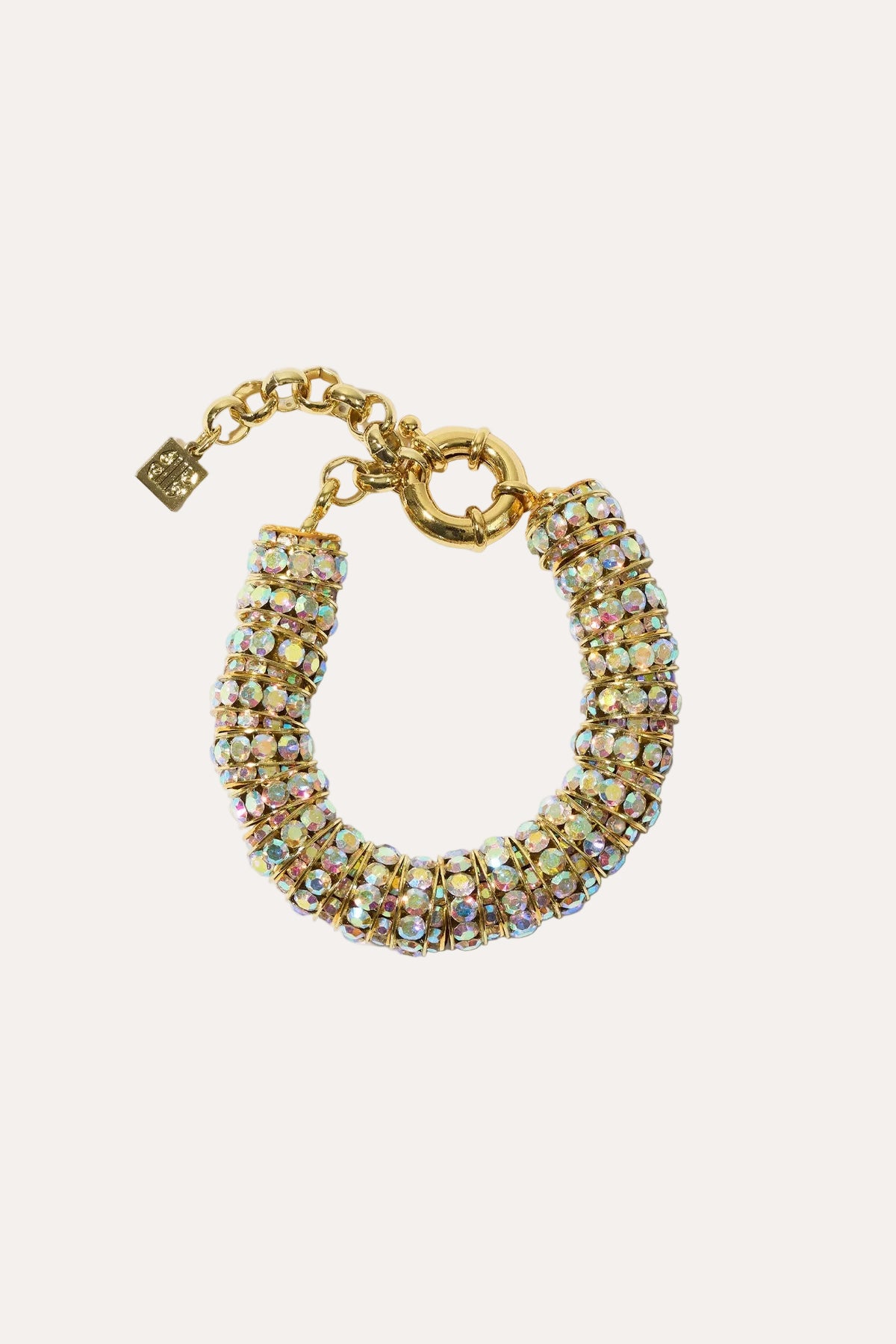Fat Diamond Bracelet Gold