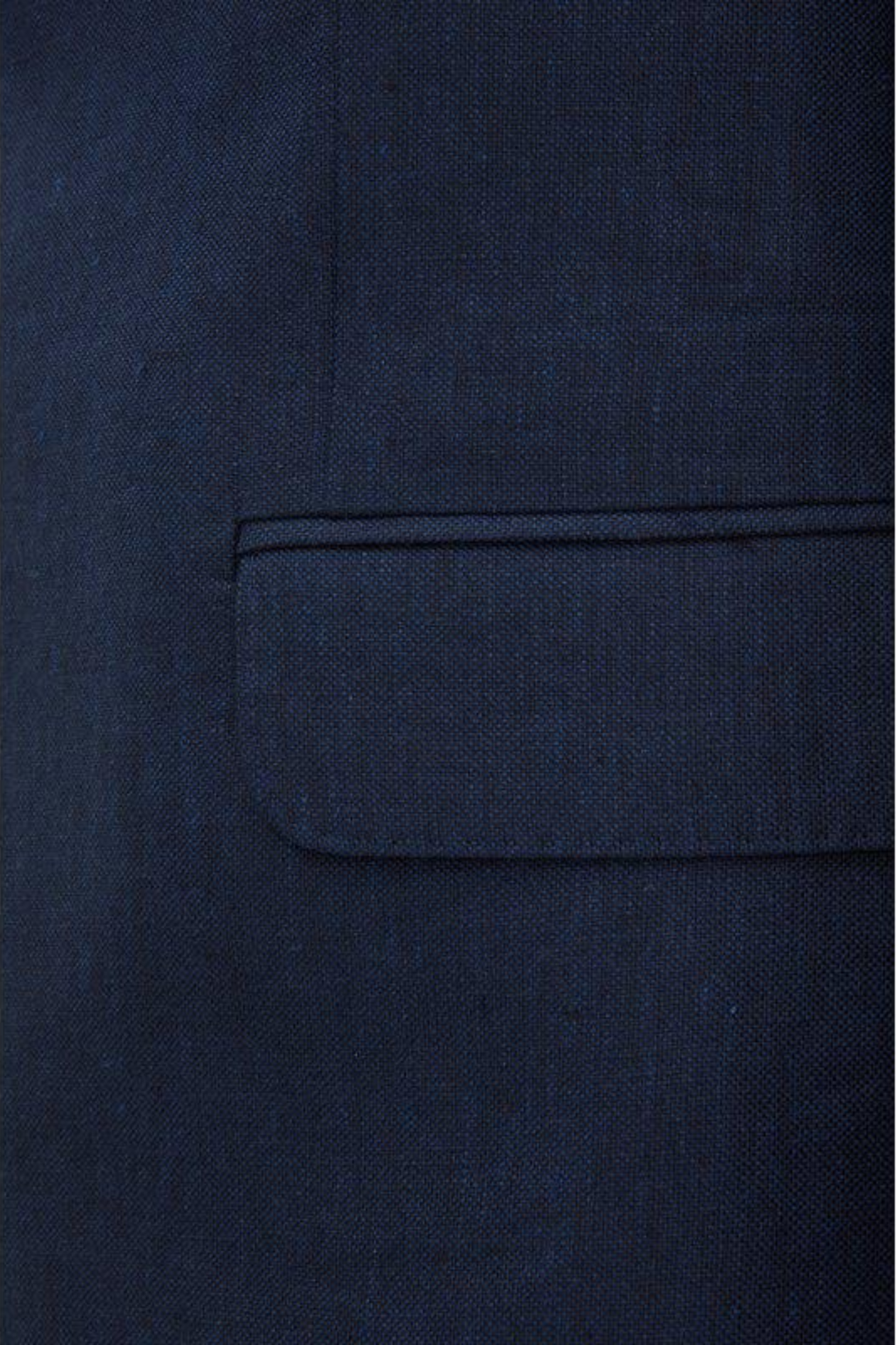 Ferry Regular Fit Soft Linen Blazer Navy