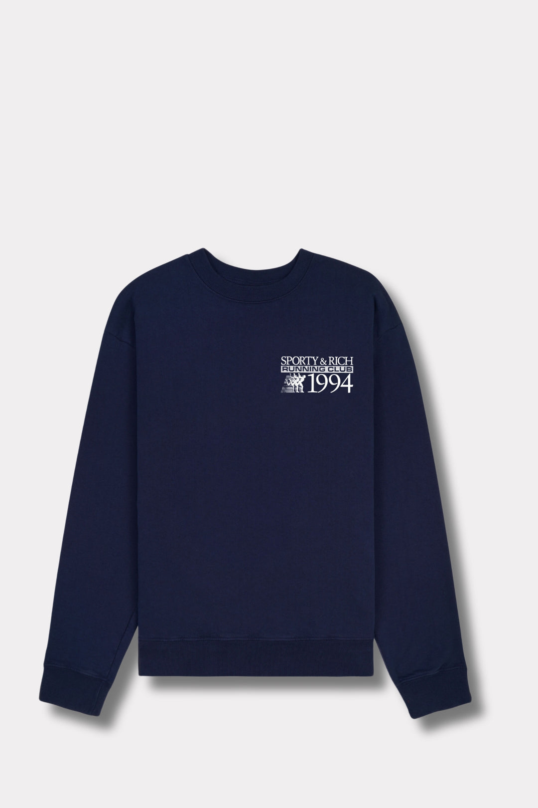 Finish Line Crewneck- Navy