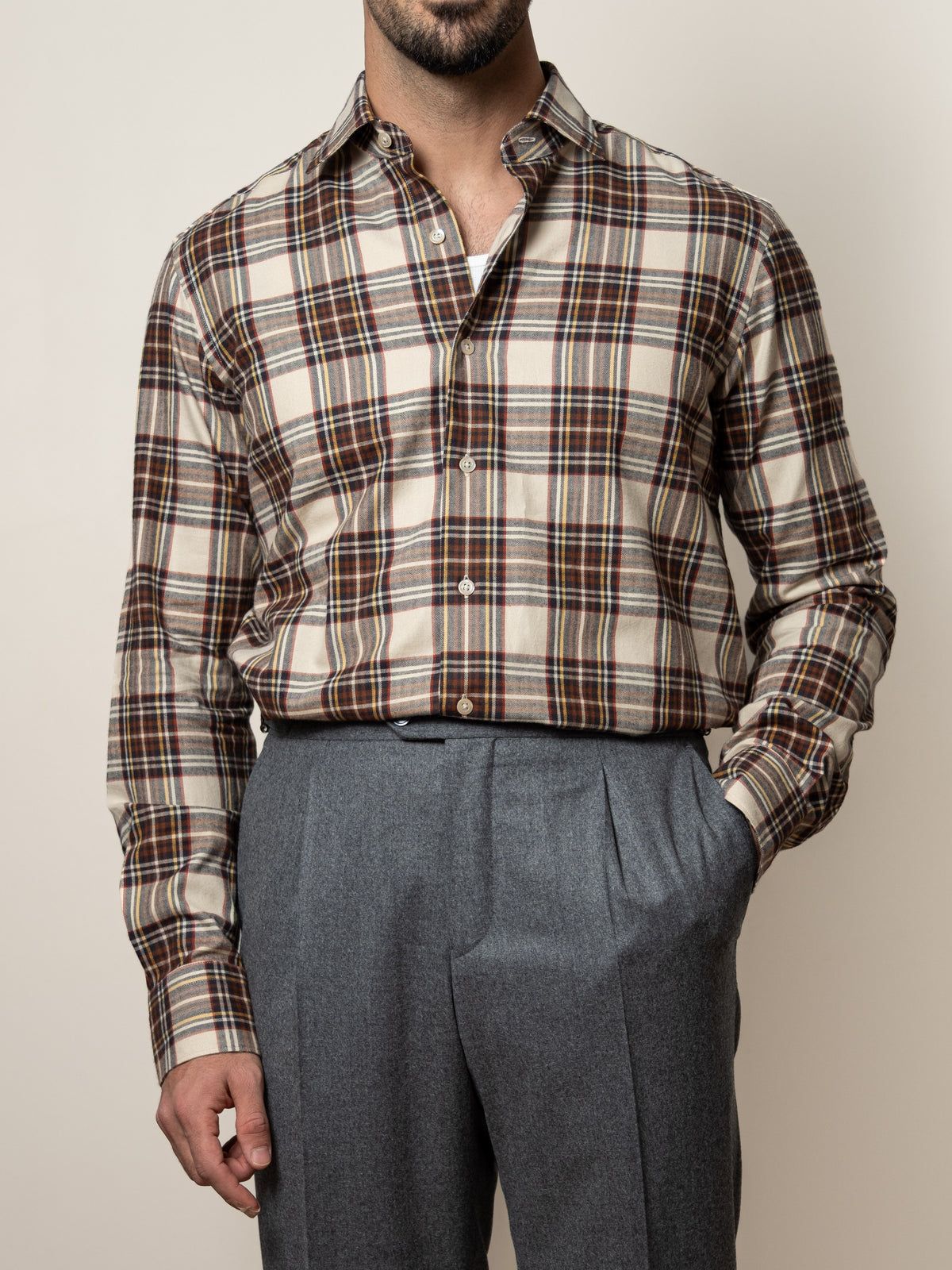 Flanell Checked Shirt