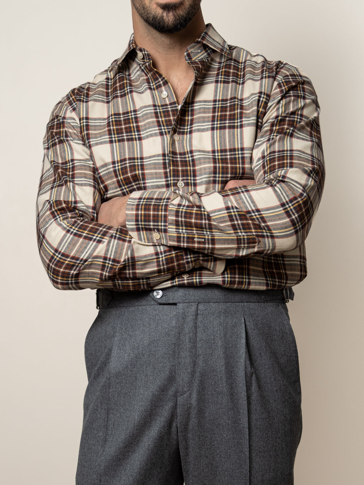 Flanell Checked Shirt