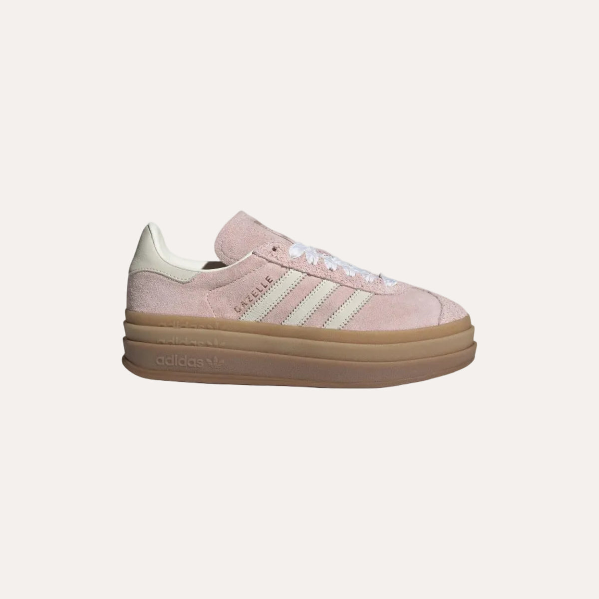 Adidas Gazelle Bold W - Sanpin/Owhite/Coppmt - sidevisning