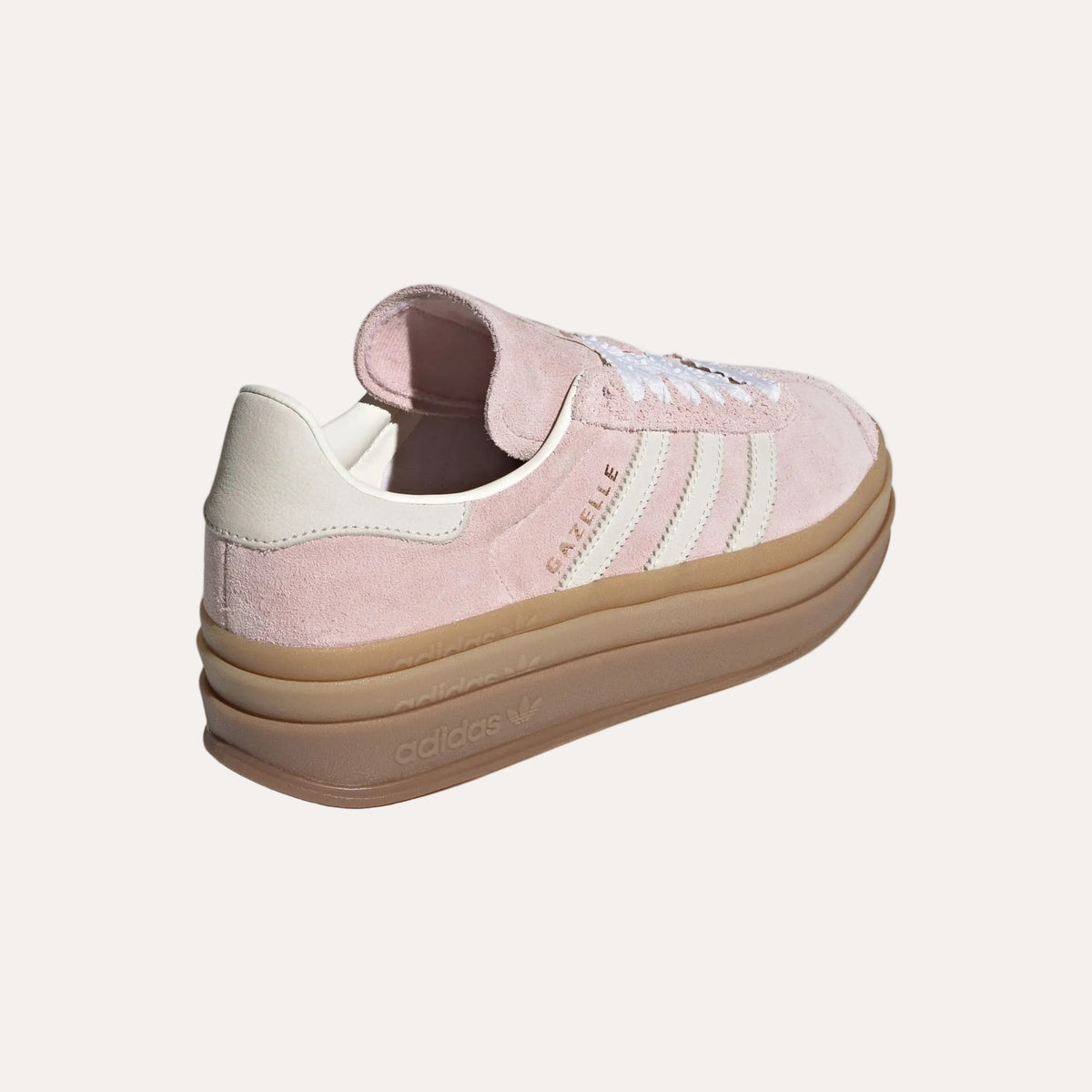 Adidas Gazelle Bold W - Sanpin/Owhite/Coppmt - bakfra vinklet