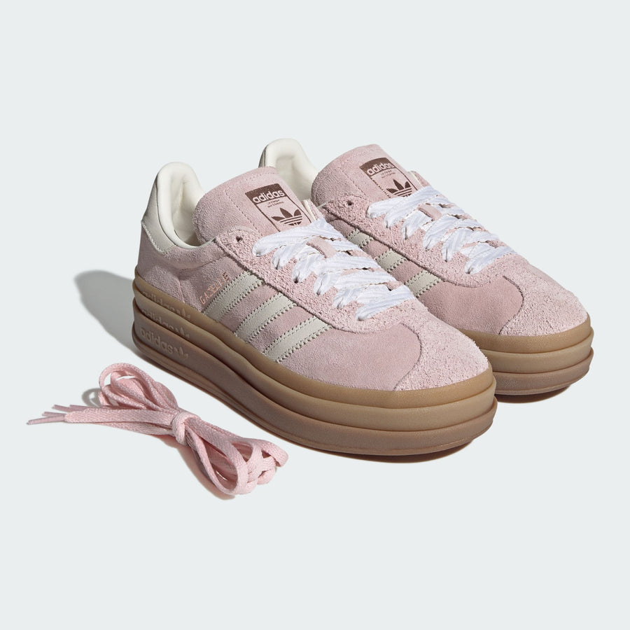 Adidas Gazelle Bold W - Sanpin/Owhite/Coppmt - par med lisser