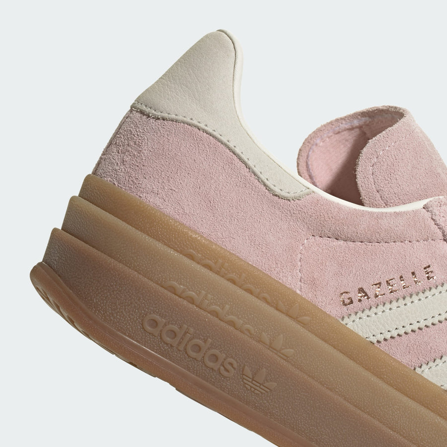 Adidas Gazelle Bold W - Sanpin/Owhite/Coppmt - detalj hæl