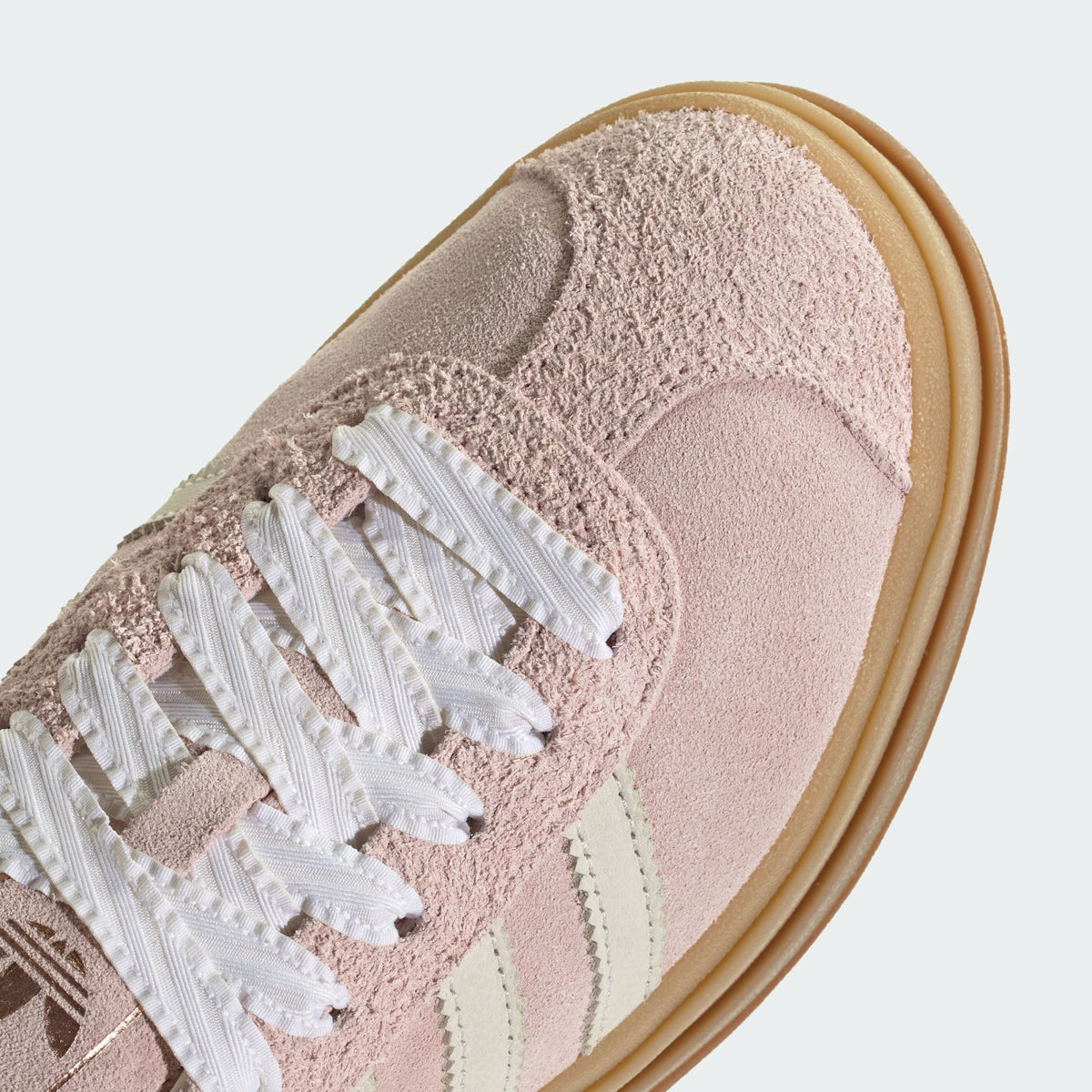 Adidas Gazelle Bold W - Sanpin/Owhite/Coppmt - detalj tå