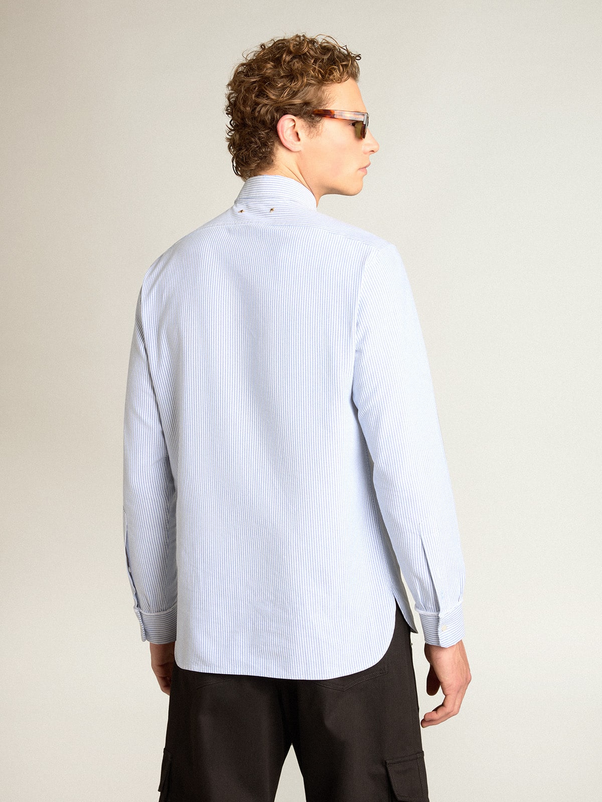 Dolden Shirt Striped - model