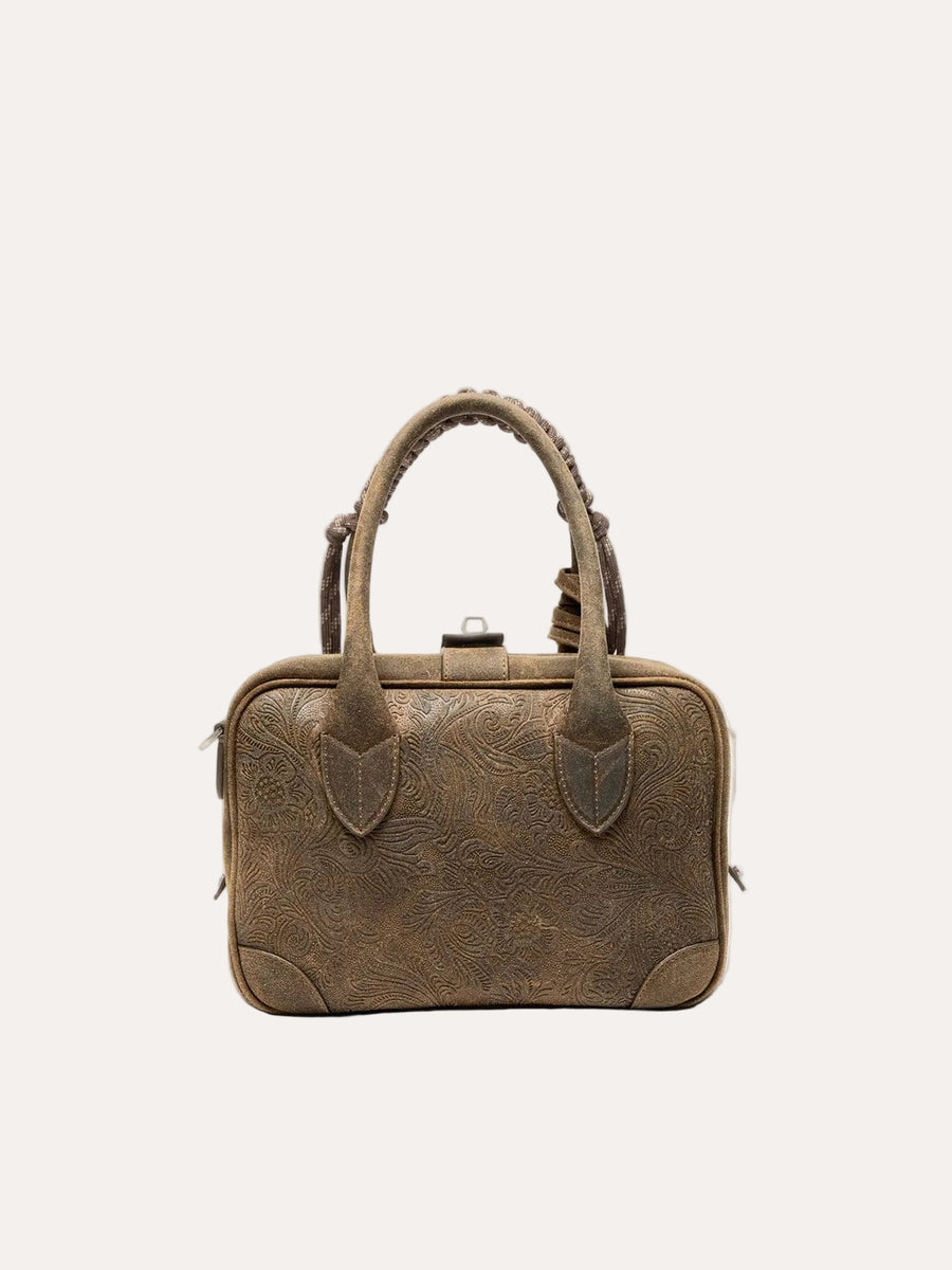 Vita Bag suede military-green