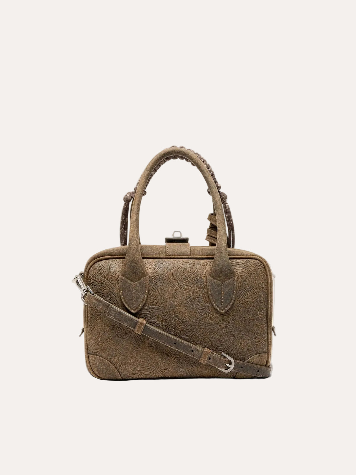 Vita Bag suede military-green