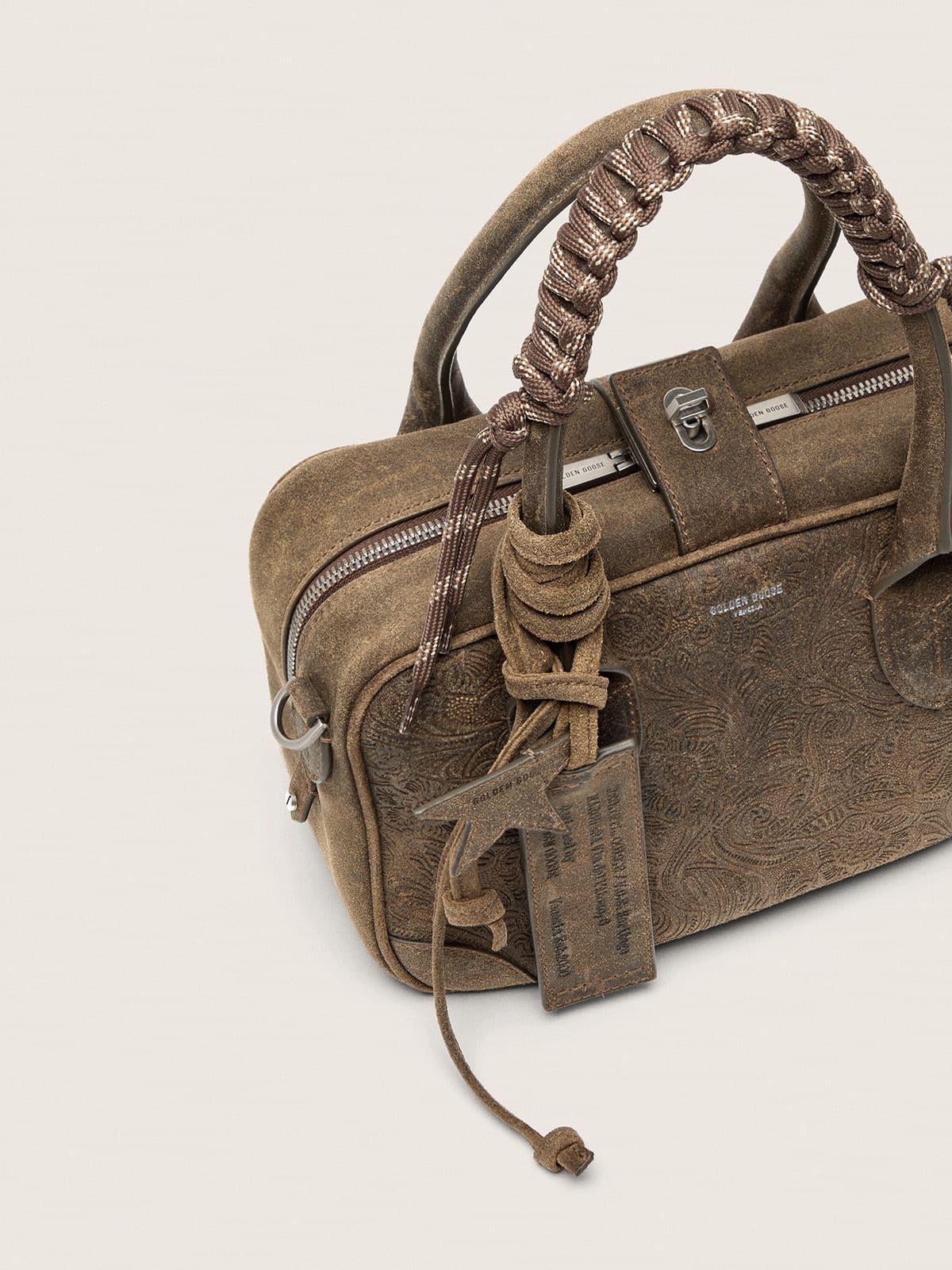 Vita Bag suede military-green