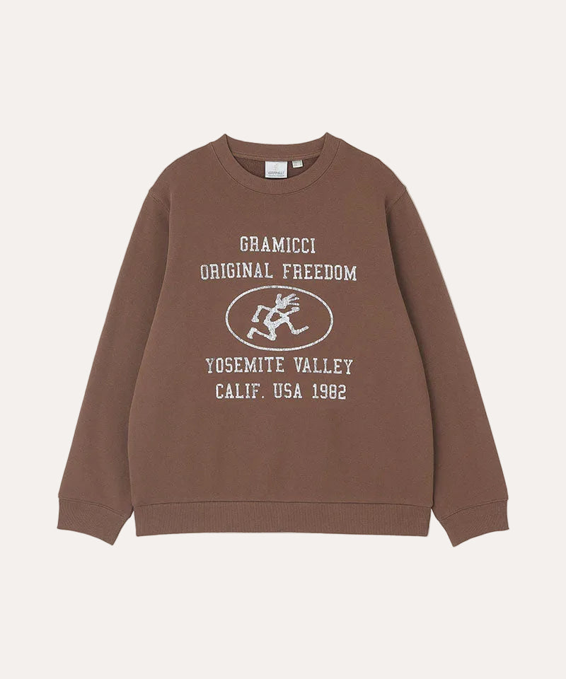 Yosemite Valley Sweatshirt Brown - packshot