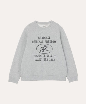 Yosemite Valley Sweatshirt Grey Heather