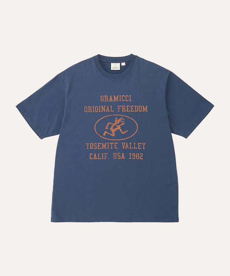Yosemite Valley Tee Navy - packshot