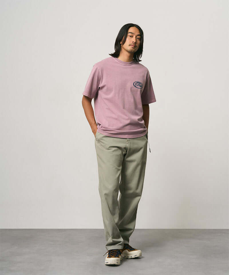 GCE Tee Pigment Dyed Lilac Pigment - modellbilde
