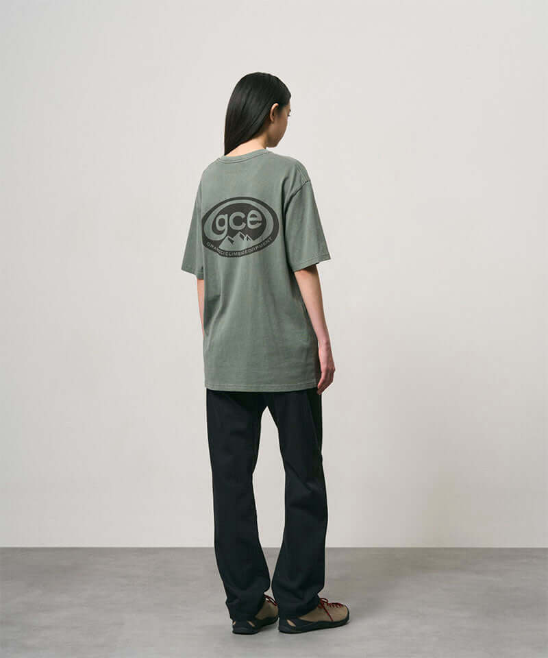 GCE Tee Pigment Dyed Sage Pigment - modellbilde