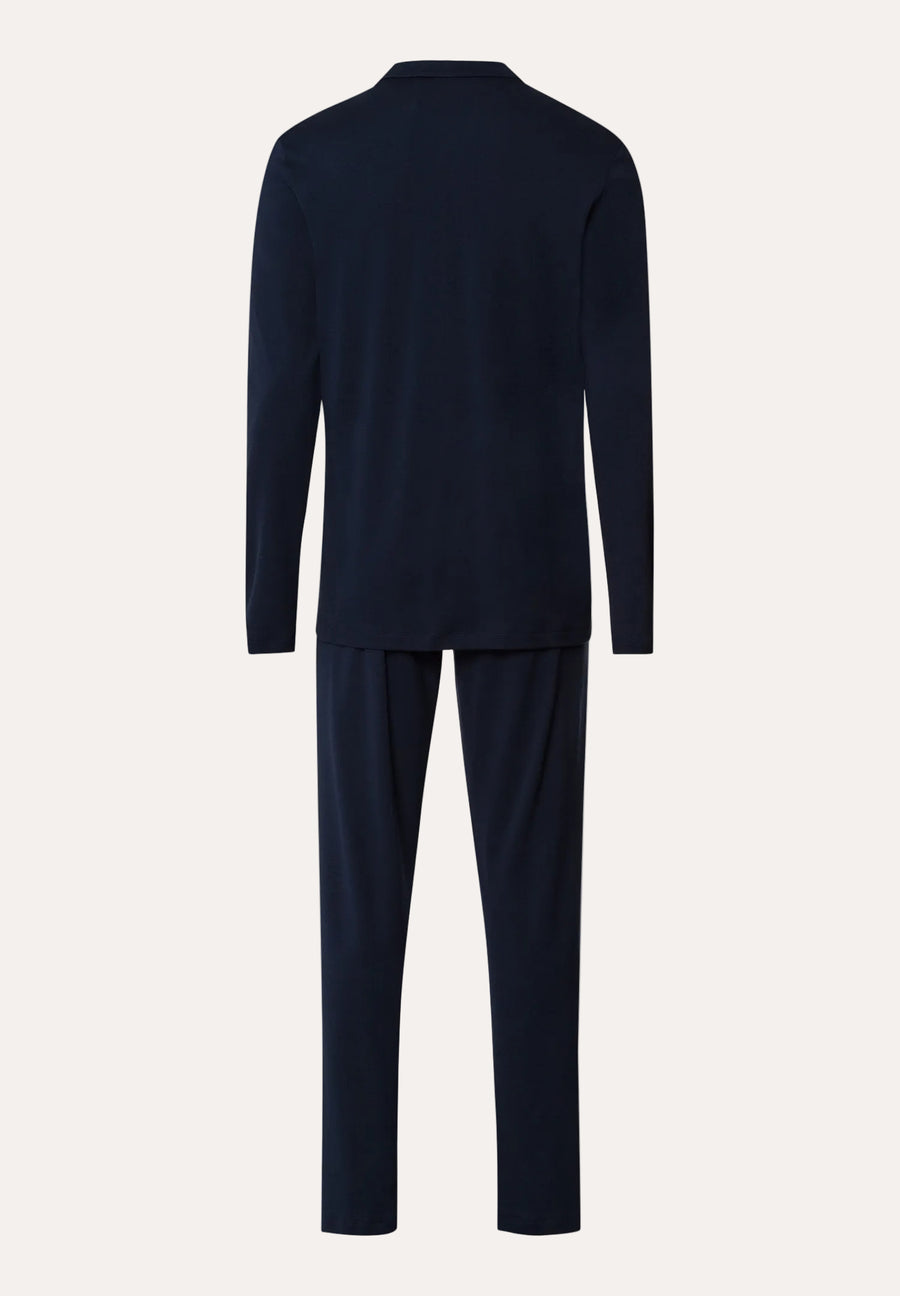 L/SLV Pajama Night & Day Deep Navy
