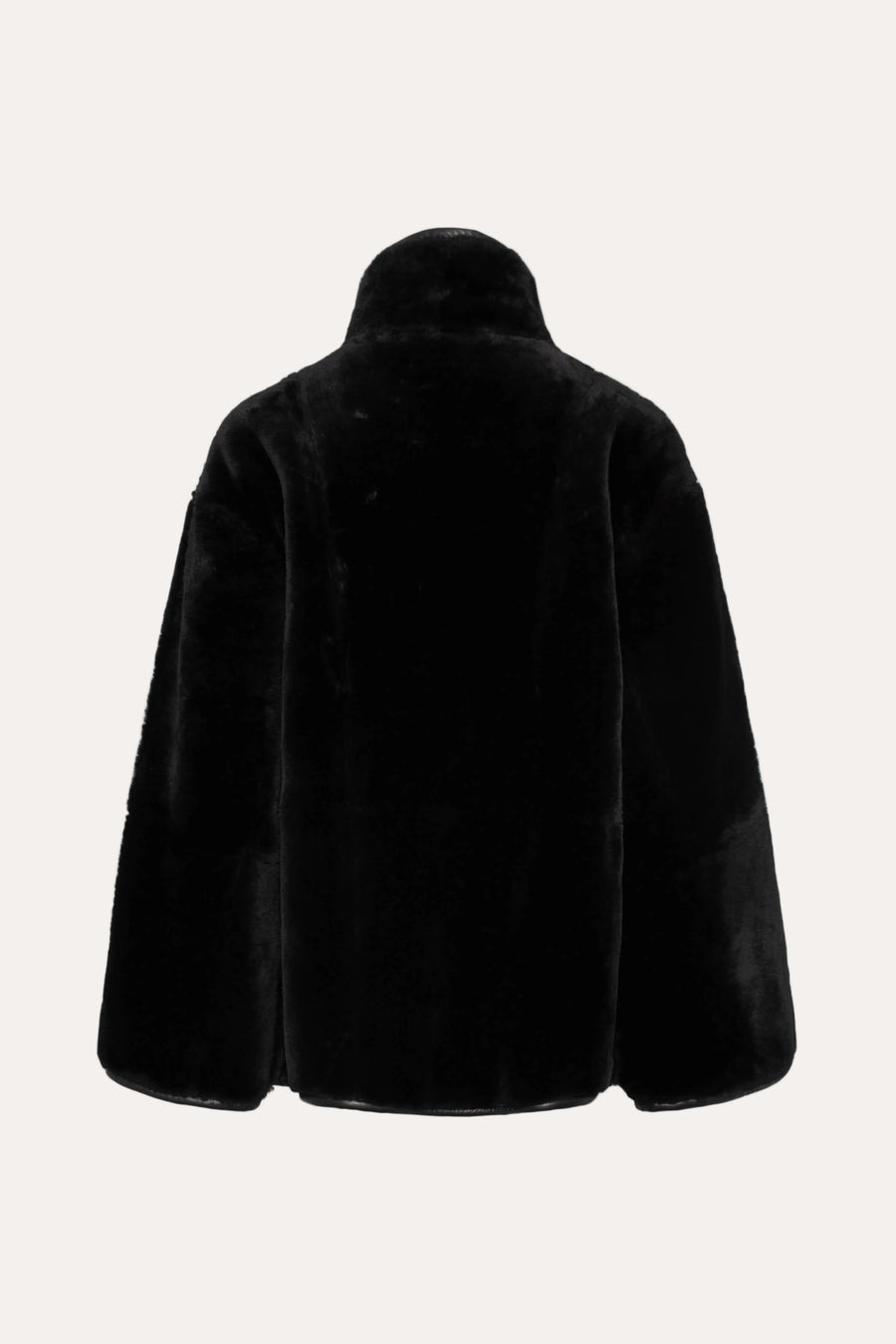 Hawk Jacket Midi Black - packshot bakside