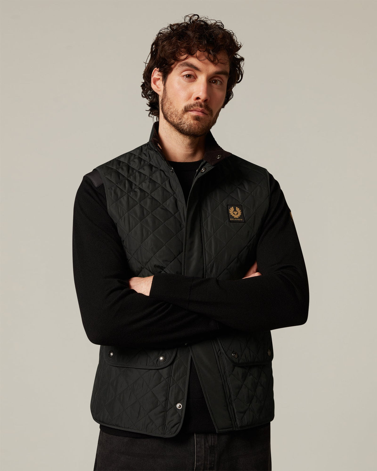 Icon Gilet Black - modellbilde