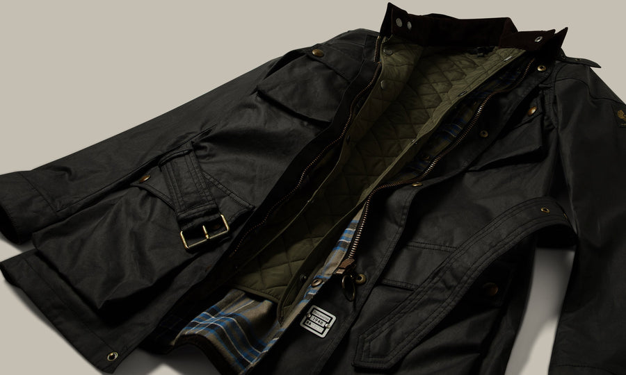 Icon Gilet Faded Olive - detalj