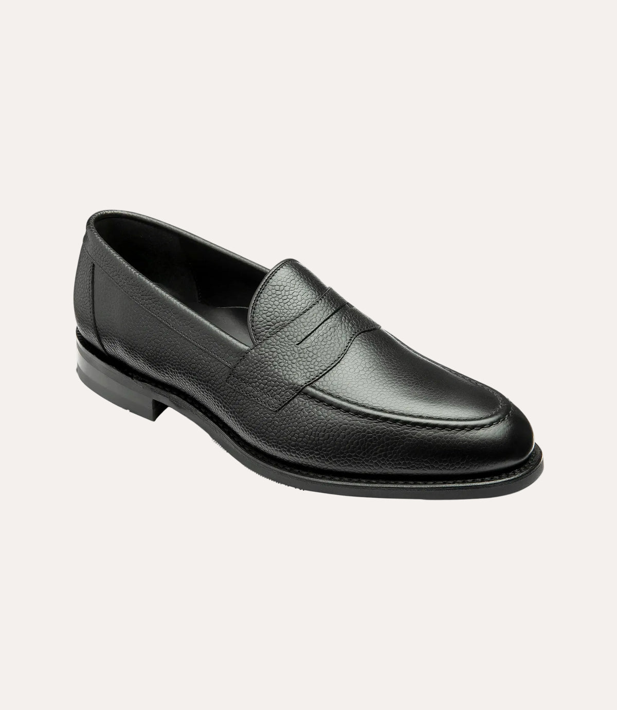 Imperial Penny Loafer Black Grain