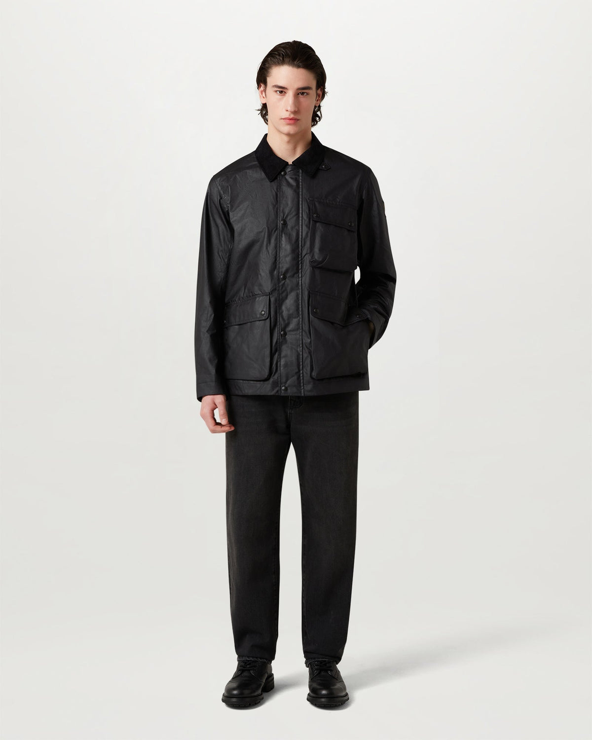 Incline Jacket Black - forfra