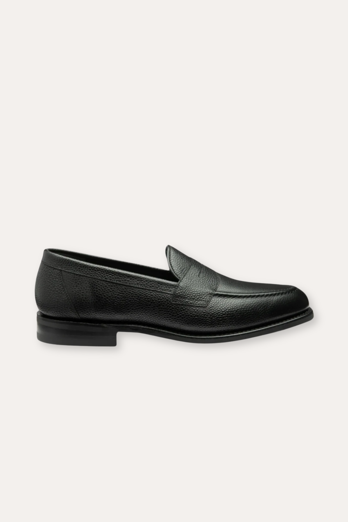 Imperial Penny Loafer Black Grain