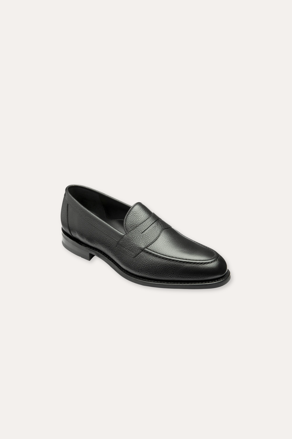 Imperial Penny Loafer Black Grain