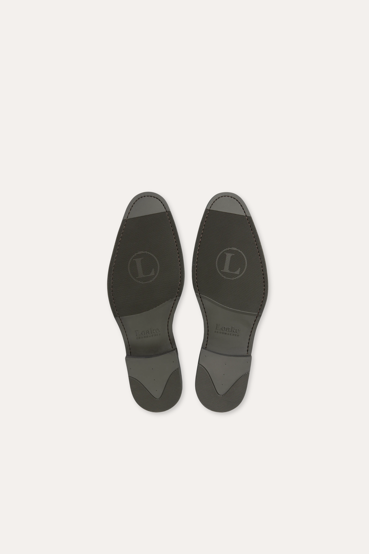 Imperial Penny Loafer Dark Brown Grain