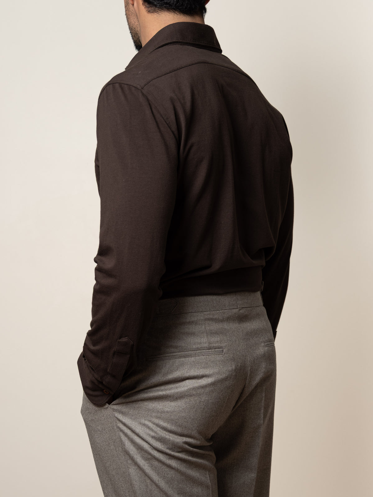 Jersey Shirt Brown