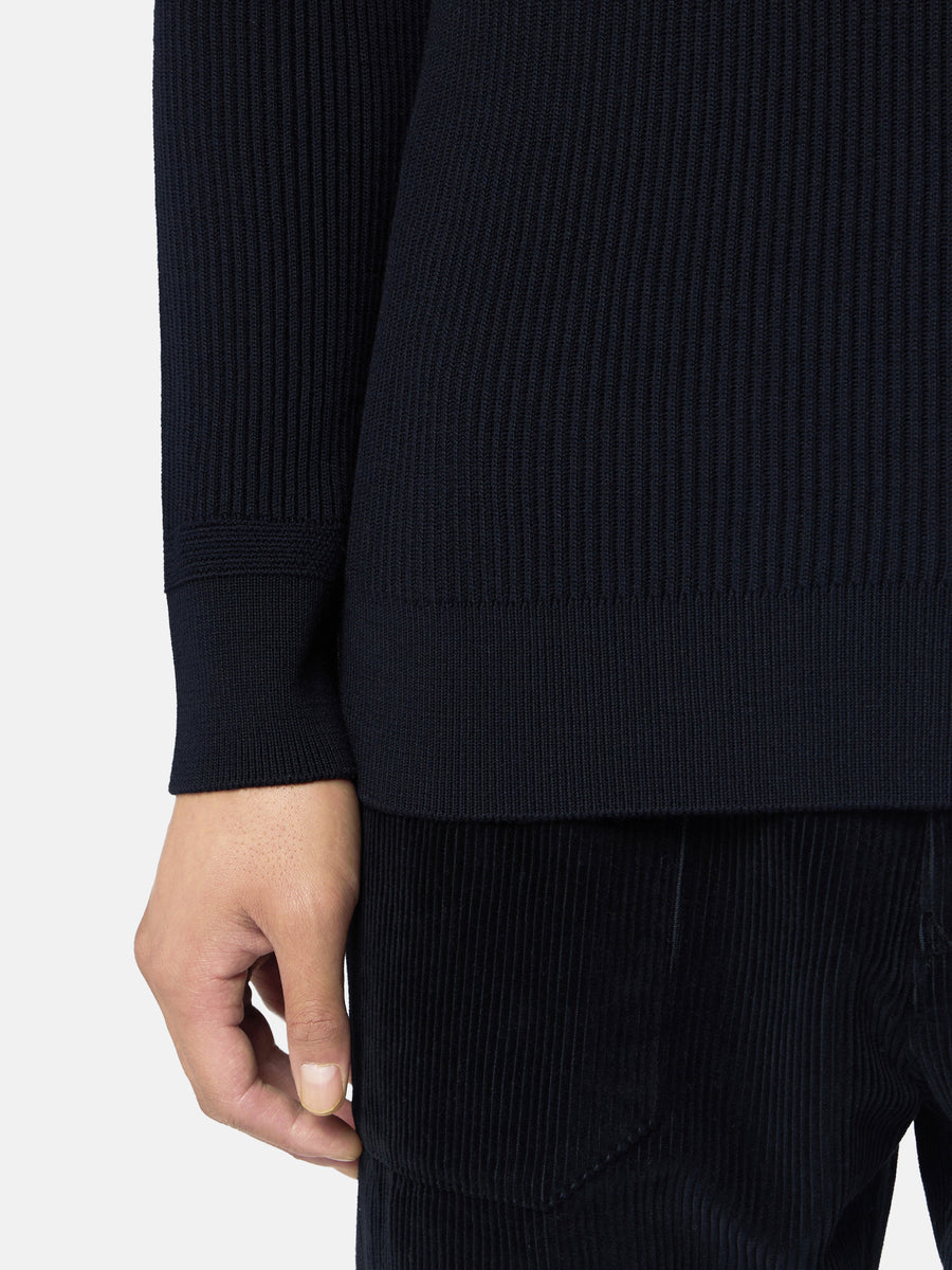 Stone Island 5100052 Turtleneck Navy - Detail B
