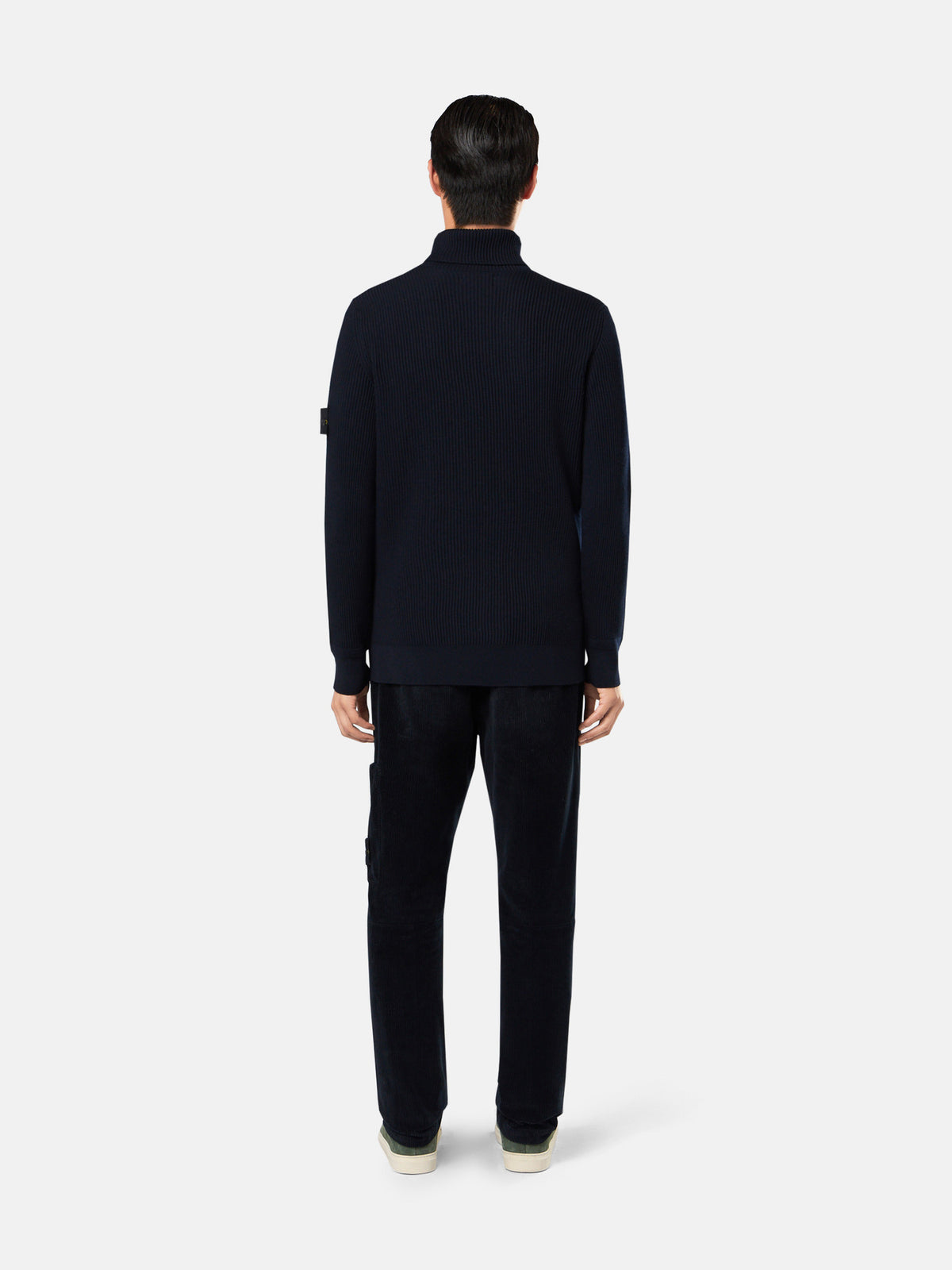 Stone Island 5100052 Turtleneck Navy - Detail C
