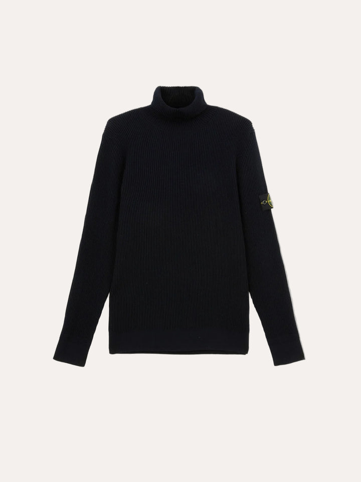 Stone Island 5100052 Turtleneck Navy - Front