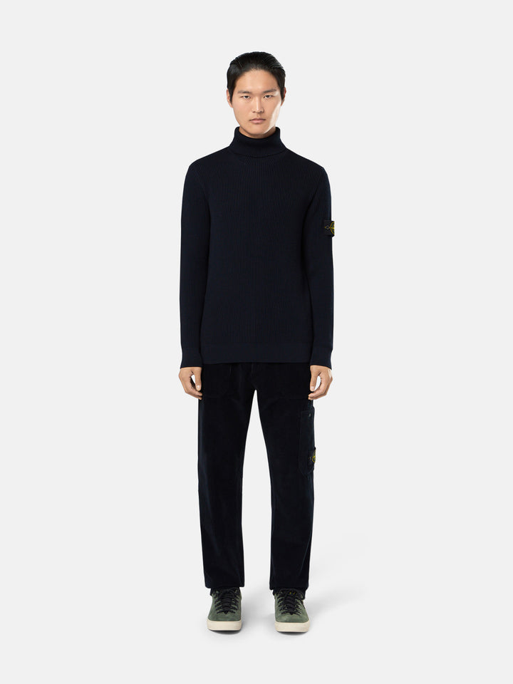 Stone Island 5100052 Turtleneck Navy - Back