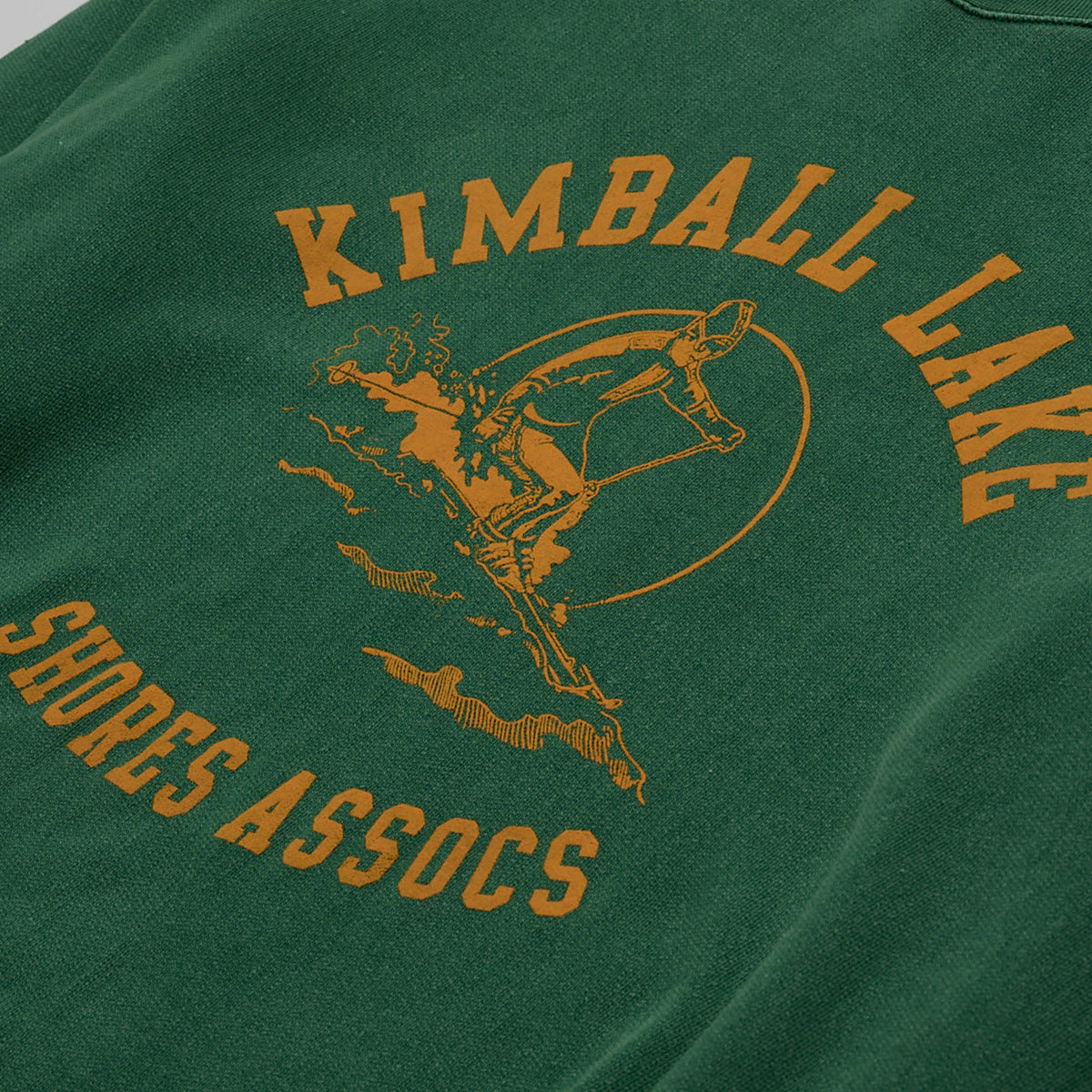 Kimball Set In Crewneck Old Dyed Green