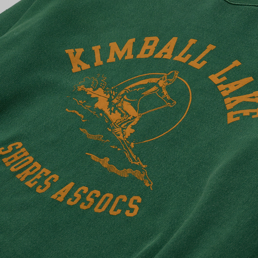 Kimball Set In Crewneck Old Dyed Green