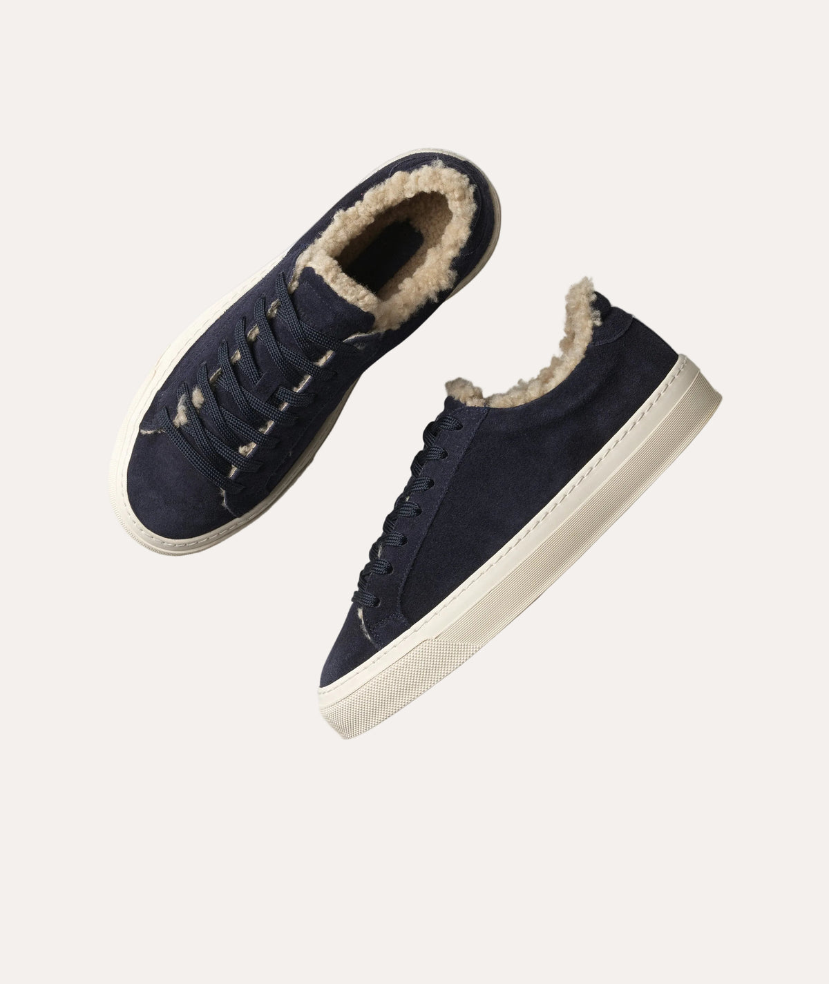 Kit - Navy Suede