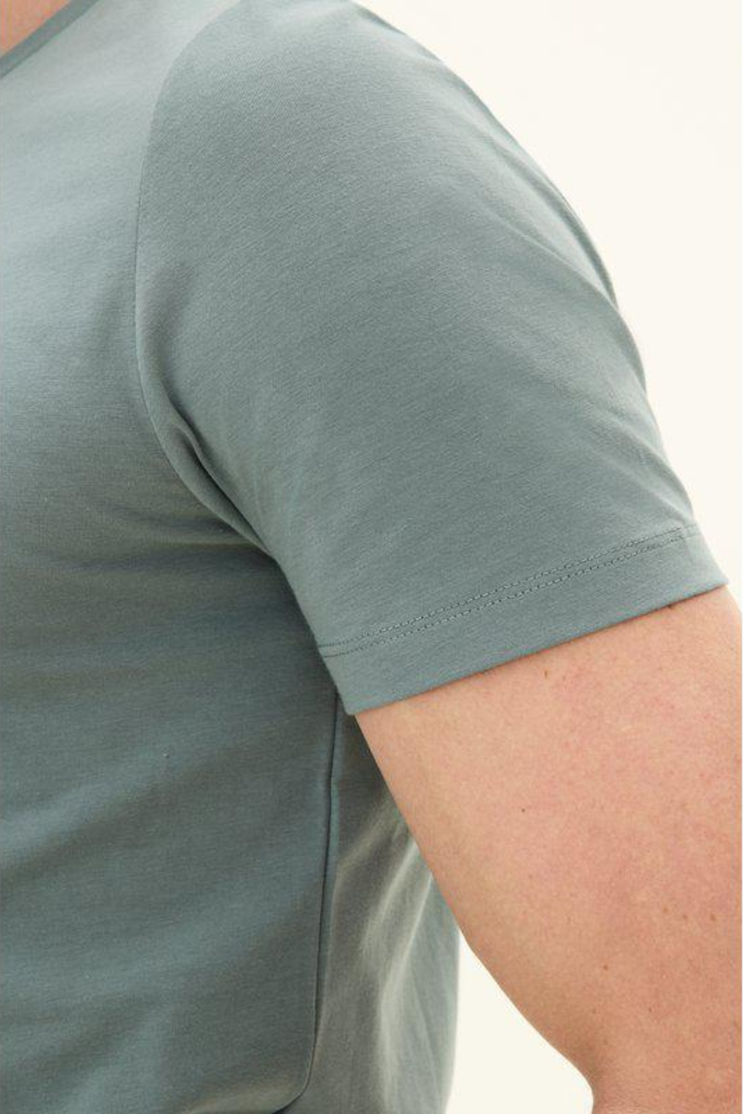 Kyran Cotton Stretch Slim Fit T-Shirt Balsam Green