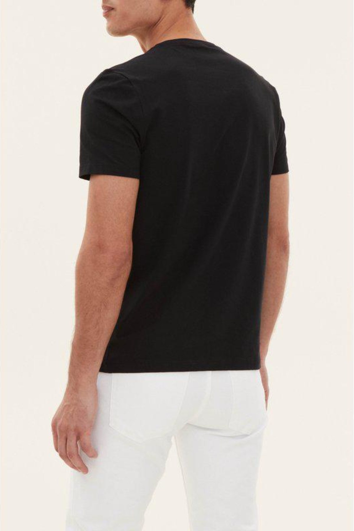 Kyran Cotton Stretch Slim Fit T-Shirt Black