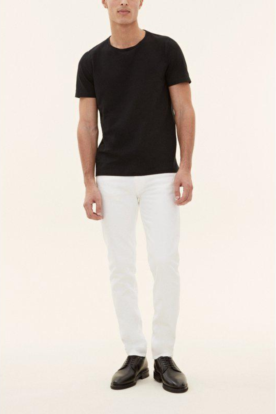 Kyran Cotton Stretch Slim Fit T-Shirt Black