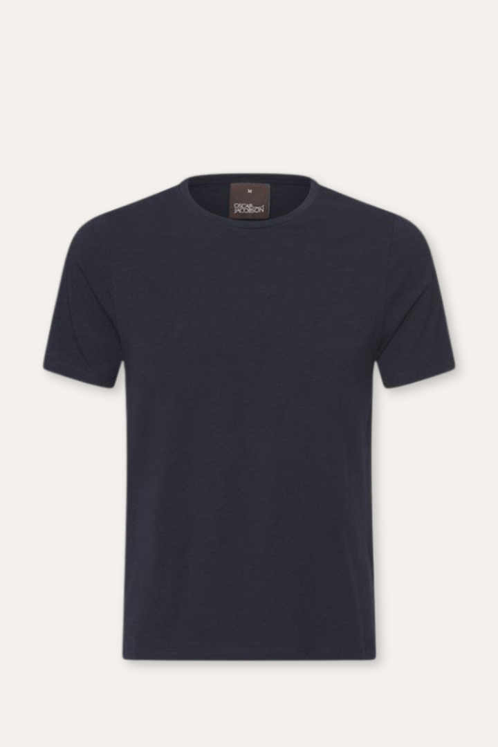Kyran Cotton Stretch Slim Fit T-Shirt Blue