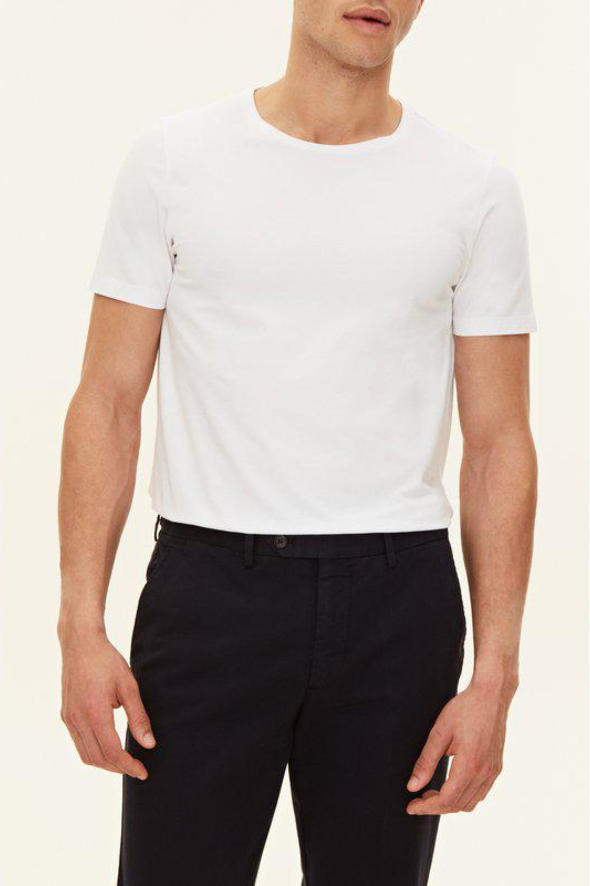 Kyran Cotton Stretch Slim Fit T-Shirt White