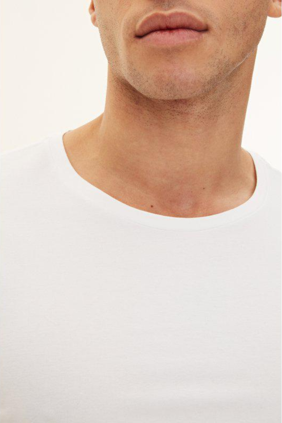 Kyran Cotton Stretch Slim Fit T-Shirt White