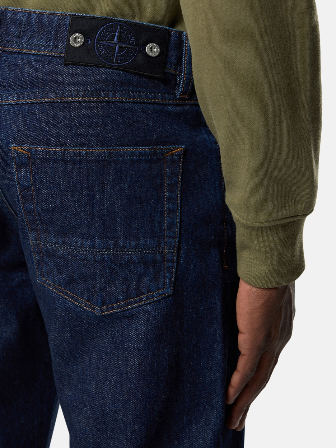 Stone Island J100005 Jeans Rinsed - Detail A