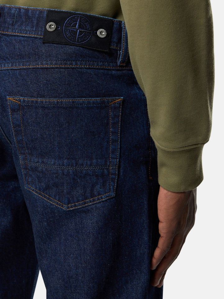 Stone Island J100005 Jeans Rinsed - Detail A