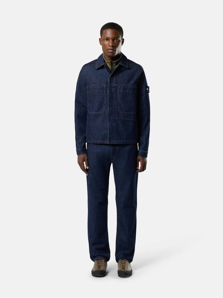 Stone Island J100005 Jeans Rinsed - Back