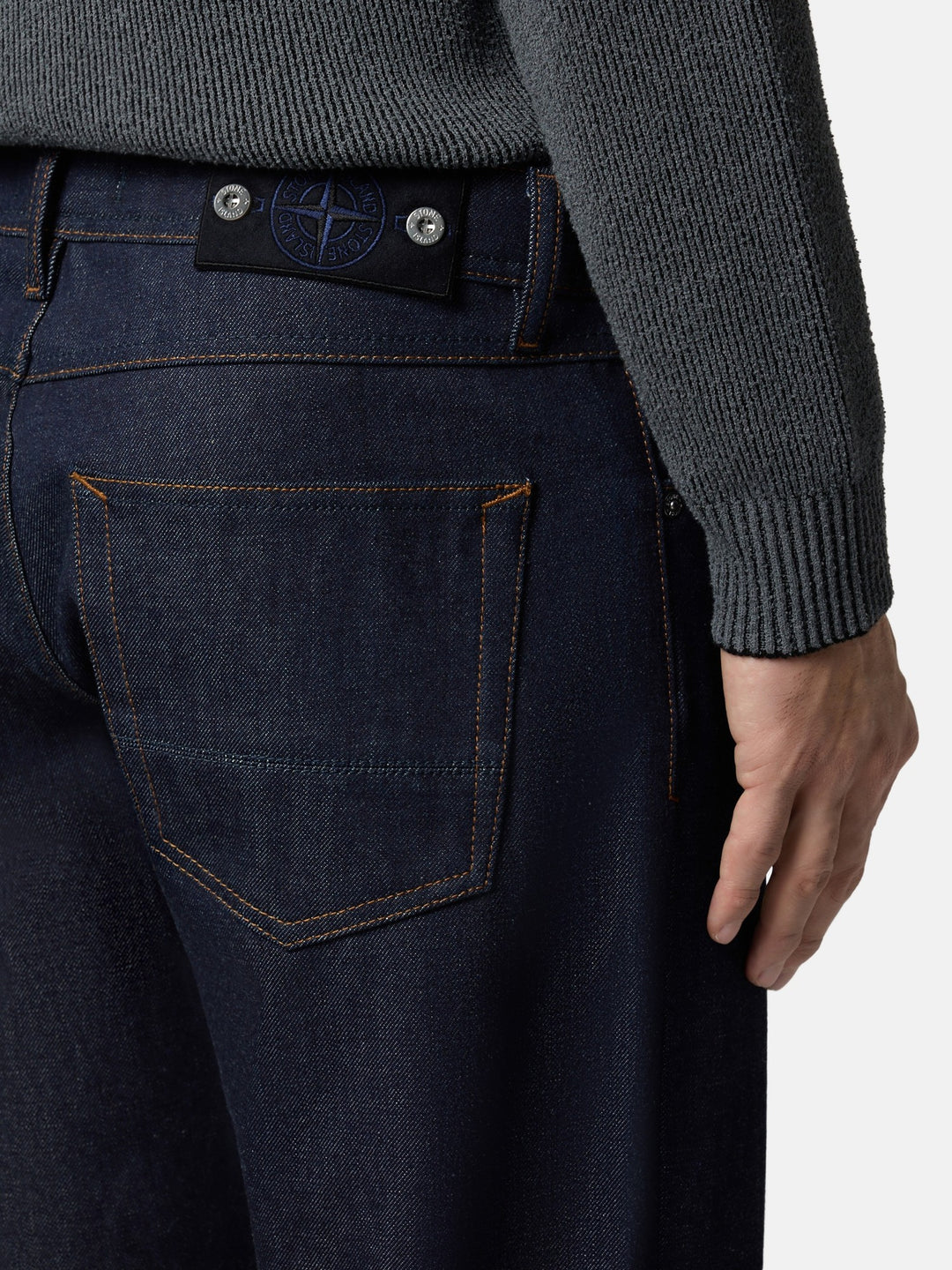 Stone Island J100005 Jeans Raw - Detail A