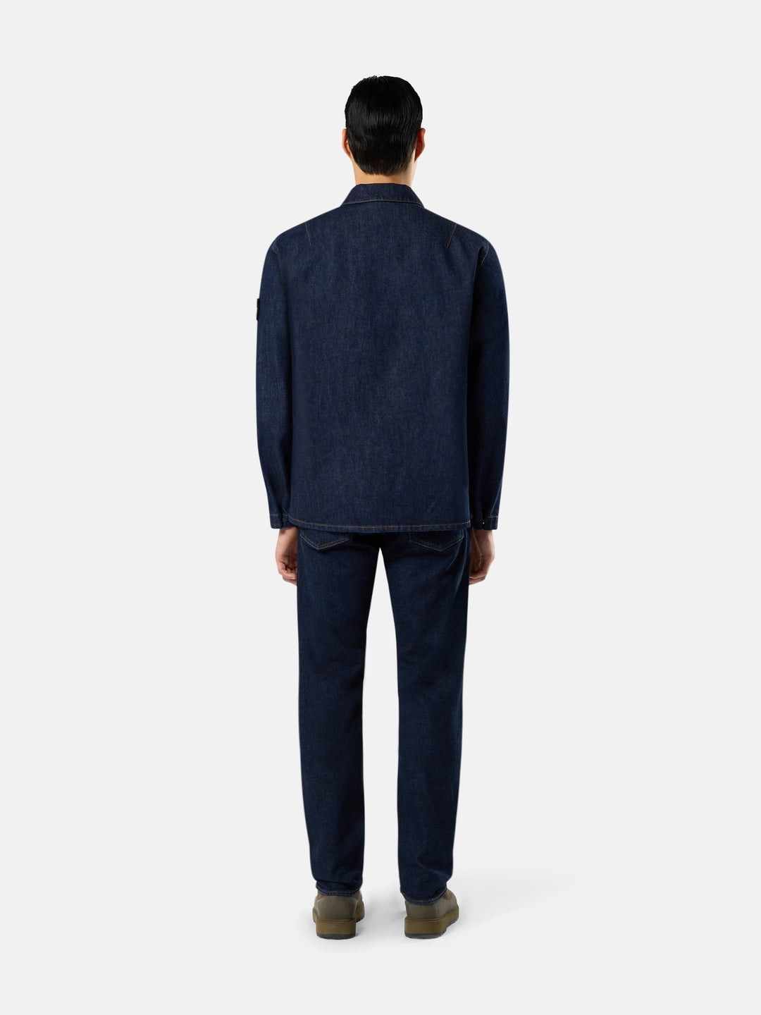 Stone Island J100007 Slim Jeans Rinsed - Detail D