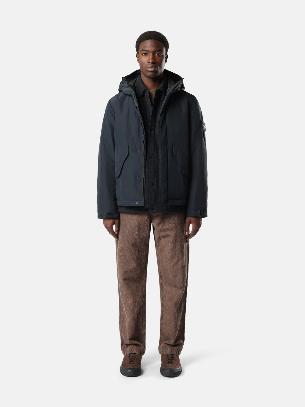 Stone Island 4100010 Down Jacket Navy - Back