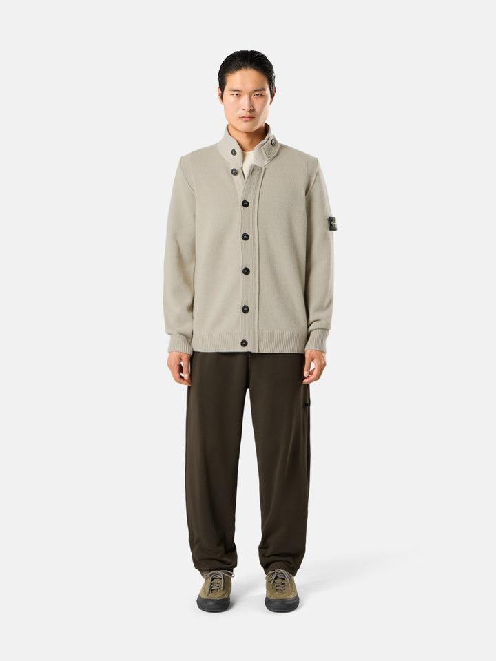 Stone Island 5100047 Cardigan Sand - Detail A